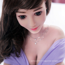 Pas cher 100cm Nouveau design Love Doll Vagin Sex Dolls Poll de sexe en silicone pleine grandeur